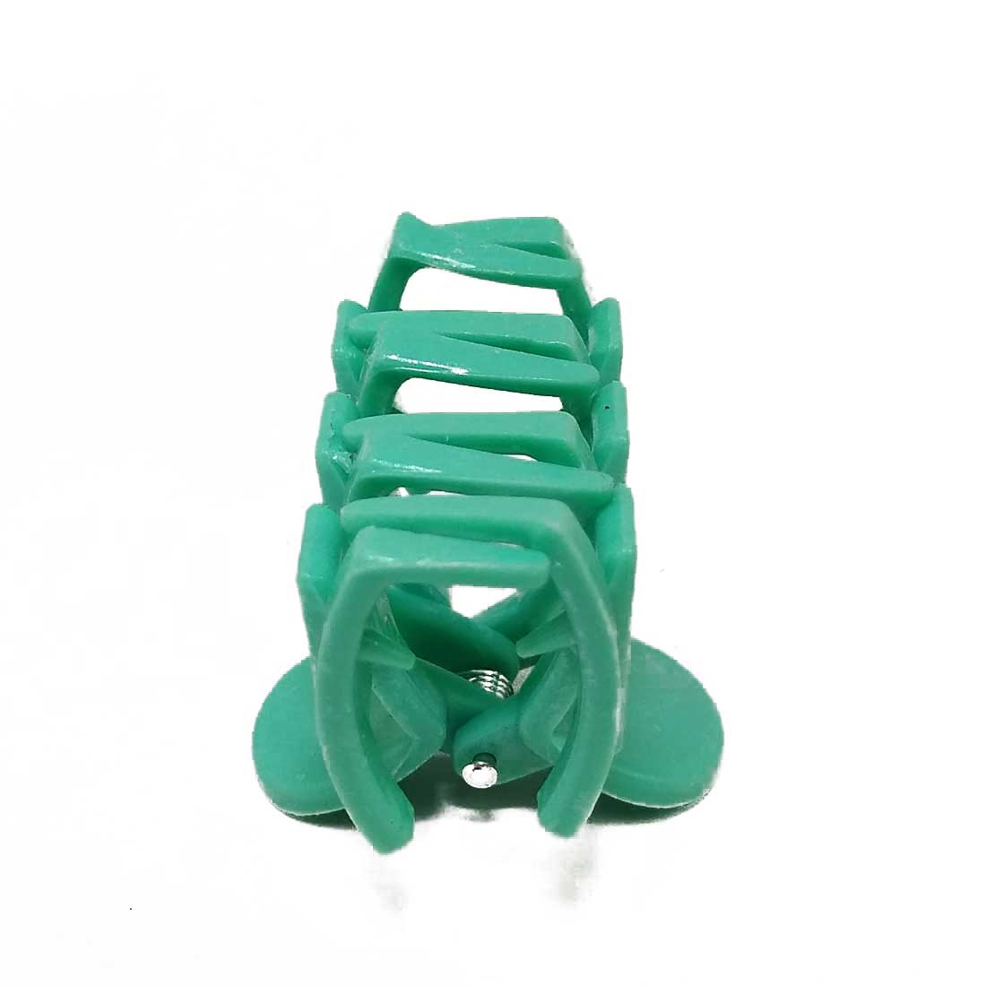 Anokhi ADA Zig-Zag Hair Clutcher for Girls and Women (One Hair Clutcher, Turquoise) -C-28