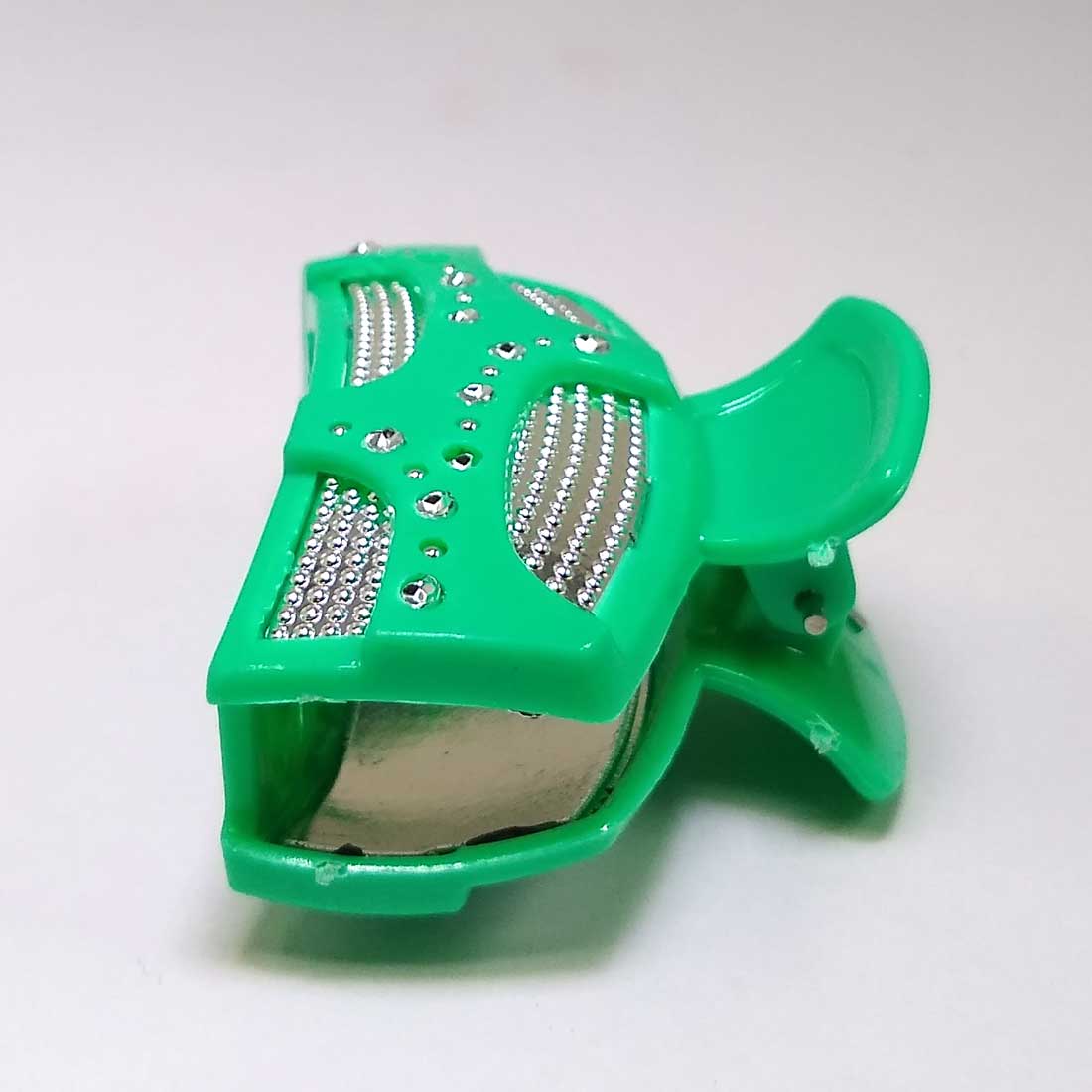 Anokhi ADA Shining Hair Clutcher for Girls and Women (One Hair Clutcher, Green) -C-17