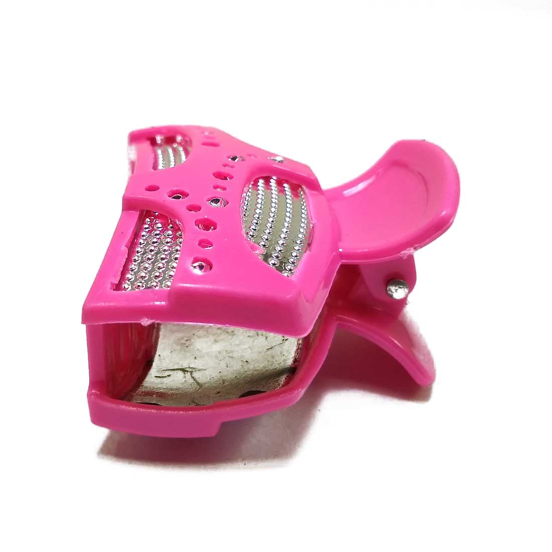 Anokhi ADA Shining Hair Clutcher for Girls and Women (One Hair Clutcher, Hot Pink) -C-18