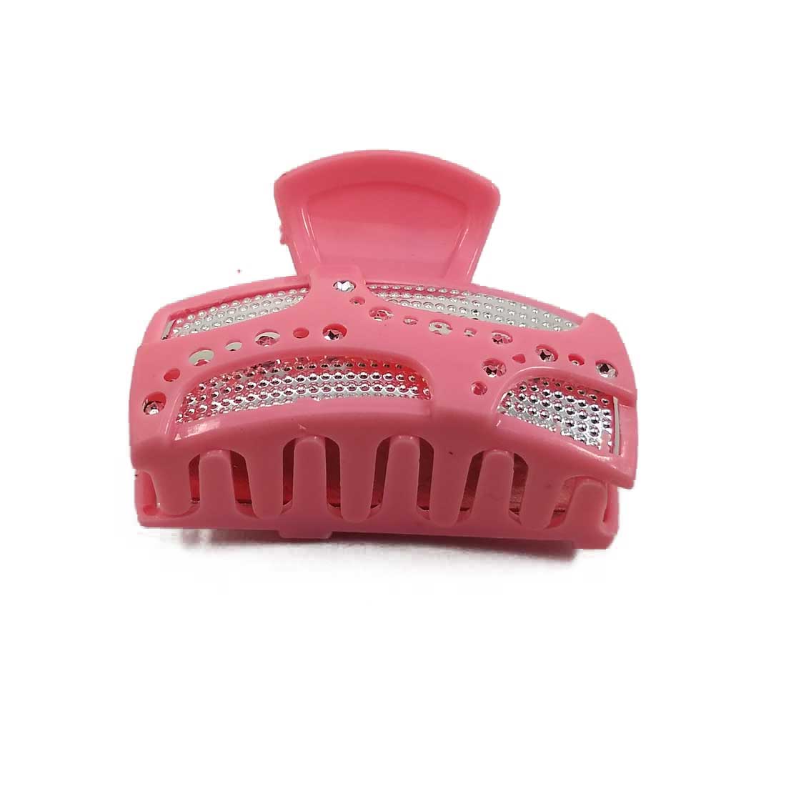 Anokhi ADA Shining Hair Clutcher for Girls and Women (One Hair Clutcher, Pink) -C-55