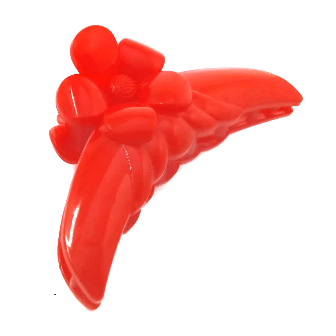 Anokhi ADA Floral Hair Clutcher for Girls and Women (One Hair Clutcher, Red) -C-13