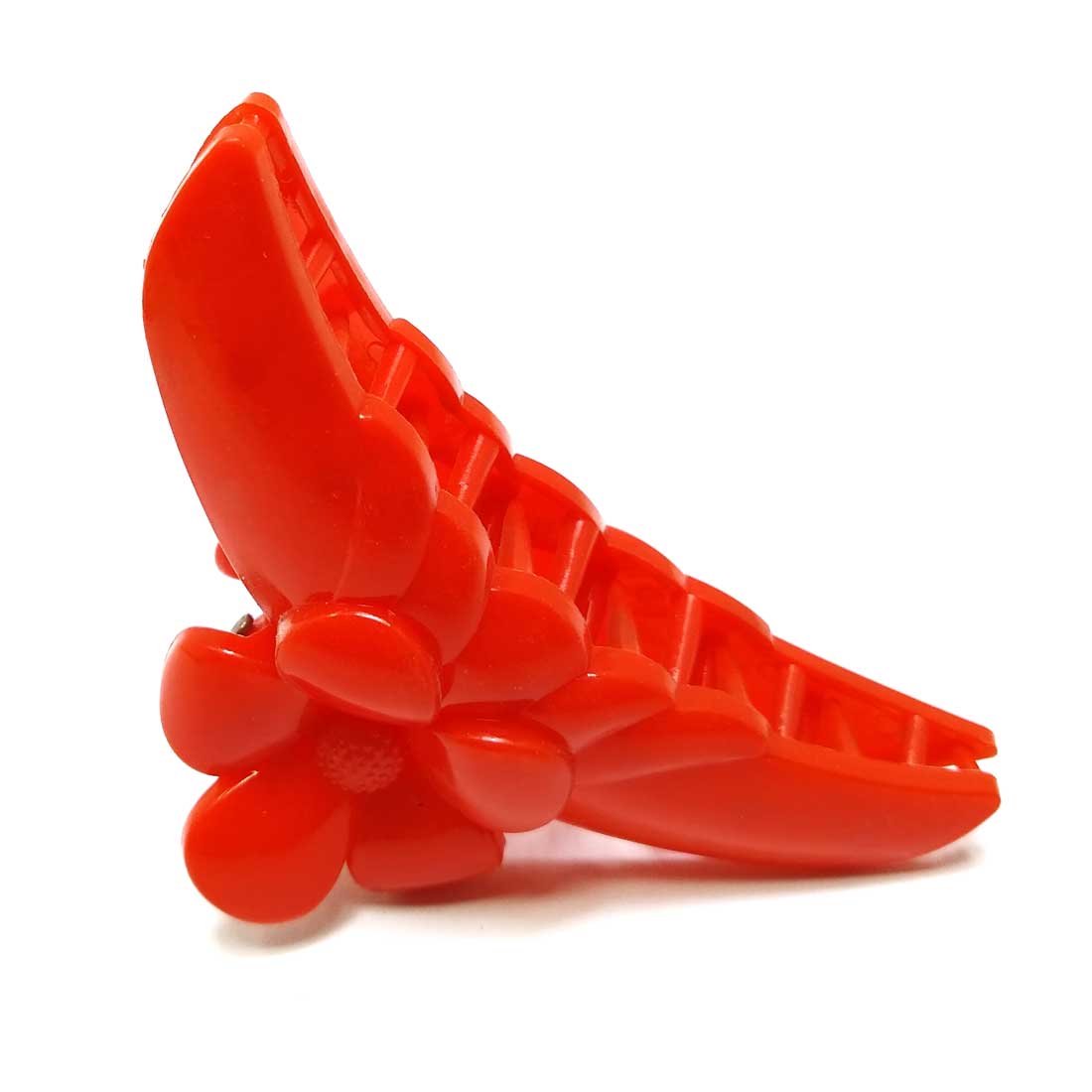 Anokhi ADA Floral Hair Clutcher for Girls and Women (One Hair Clutcher, Red) -C-13