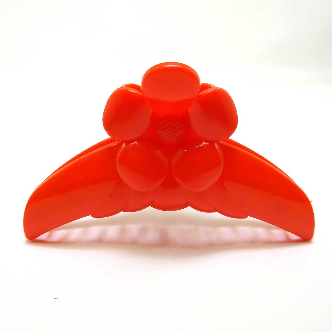 Anokhi ADA Floral Hair Clutcher for Girls and Women (One Hair Clutcher, Red) -C-13