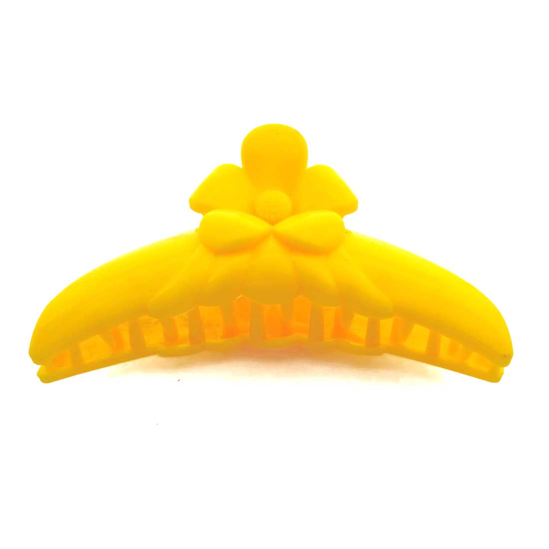 Anokhi ADA Floral Hair Clutcher for Girls and Women (One Hair Clutcher, Yellow) -C-14