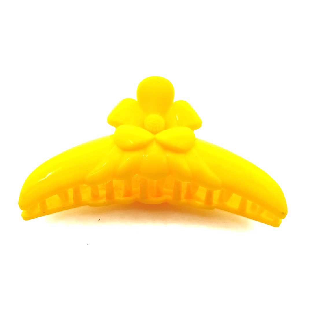 Anokhi ADA Floral Hair Clutcher for Girls and Women (One Hair Clutcher, Yellow) -C-14