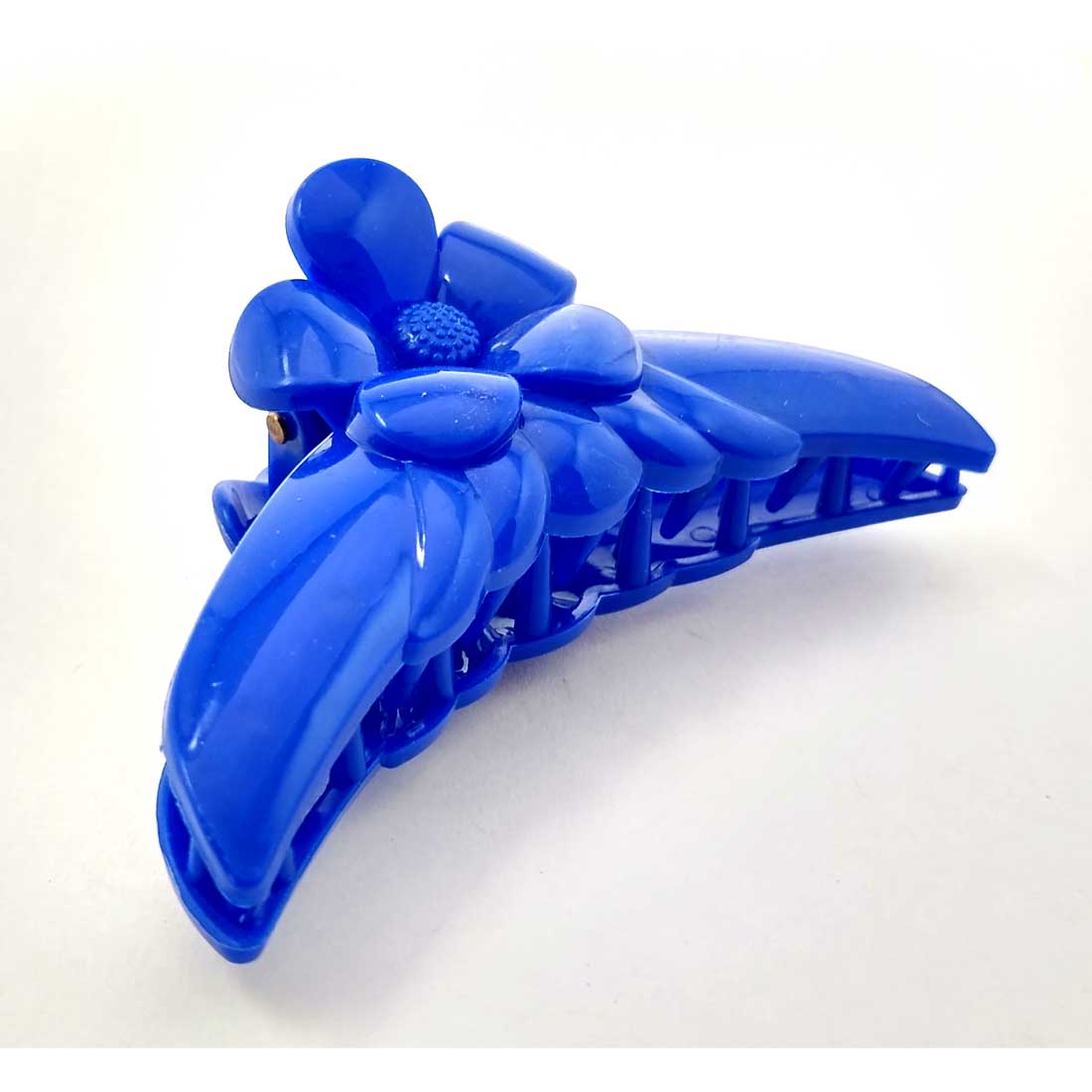 Anokhi ADA Floral Hair Clutcher for Girls and Women (One Hair Clutcher, Blue) -C-10