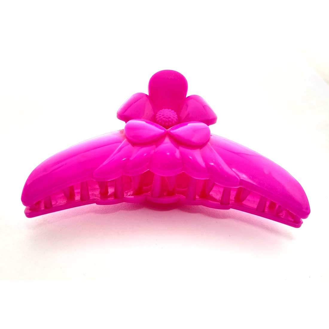 Anokhi ADA Floral Hair Clutcher for Girls and Women (One Hair Clutcher, Dark Pink) -C-11