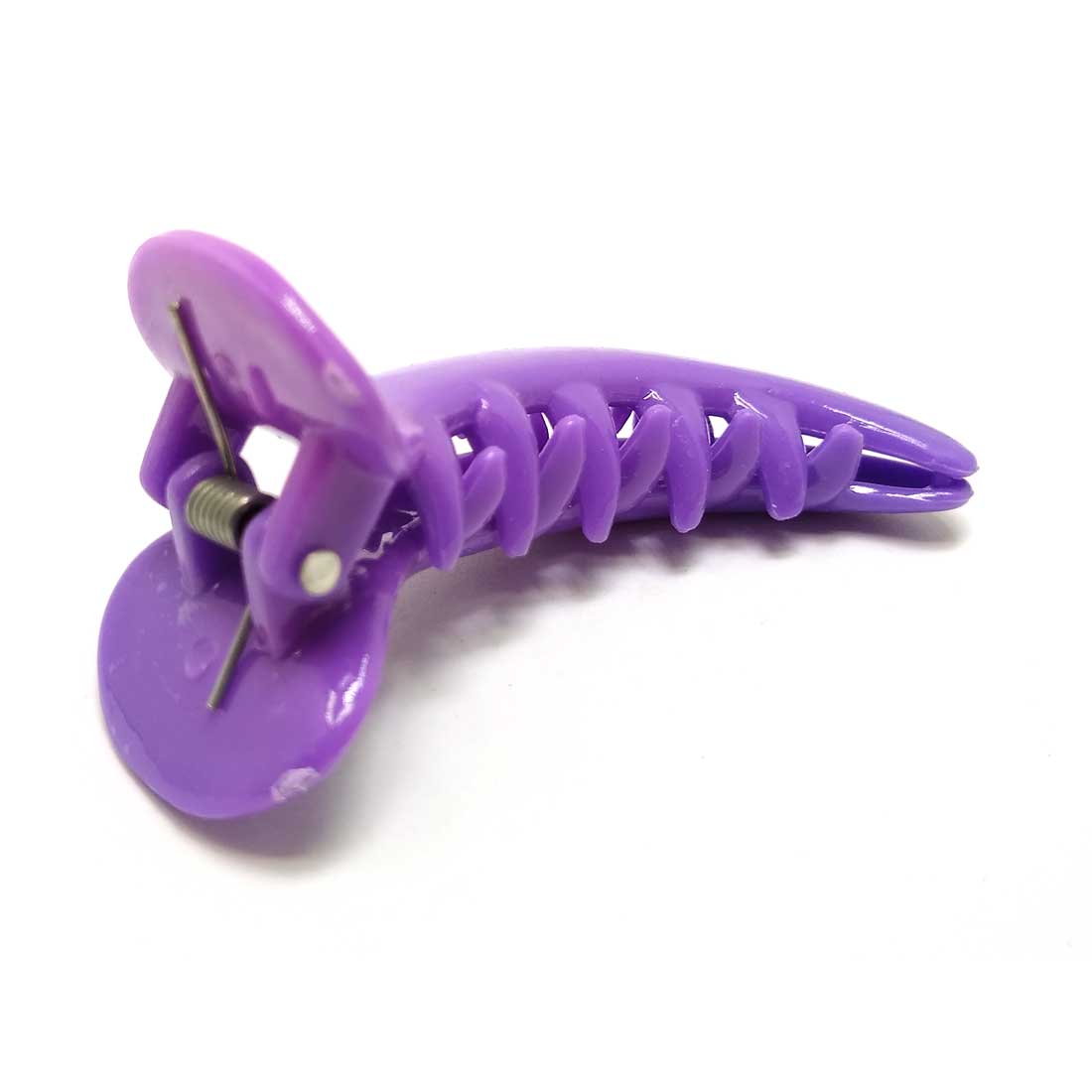 Anokhi ADA Long Hair Clutcher for Girls and Women (One Hair Clutcher, Purple) -C-37