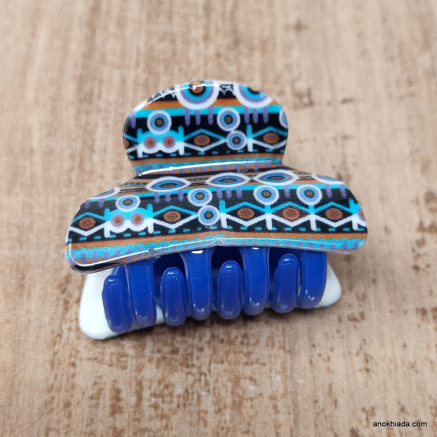 Textured Fancy Plastic Hair Clutcher / Hair Claw for Girls and Women (98-02A Clutcher)