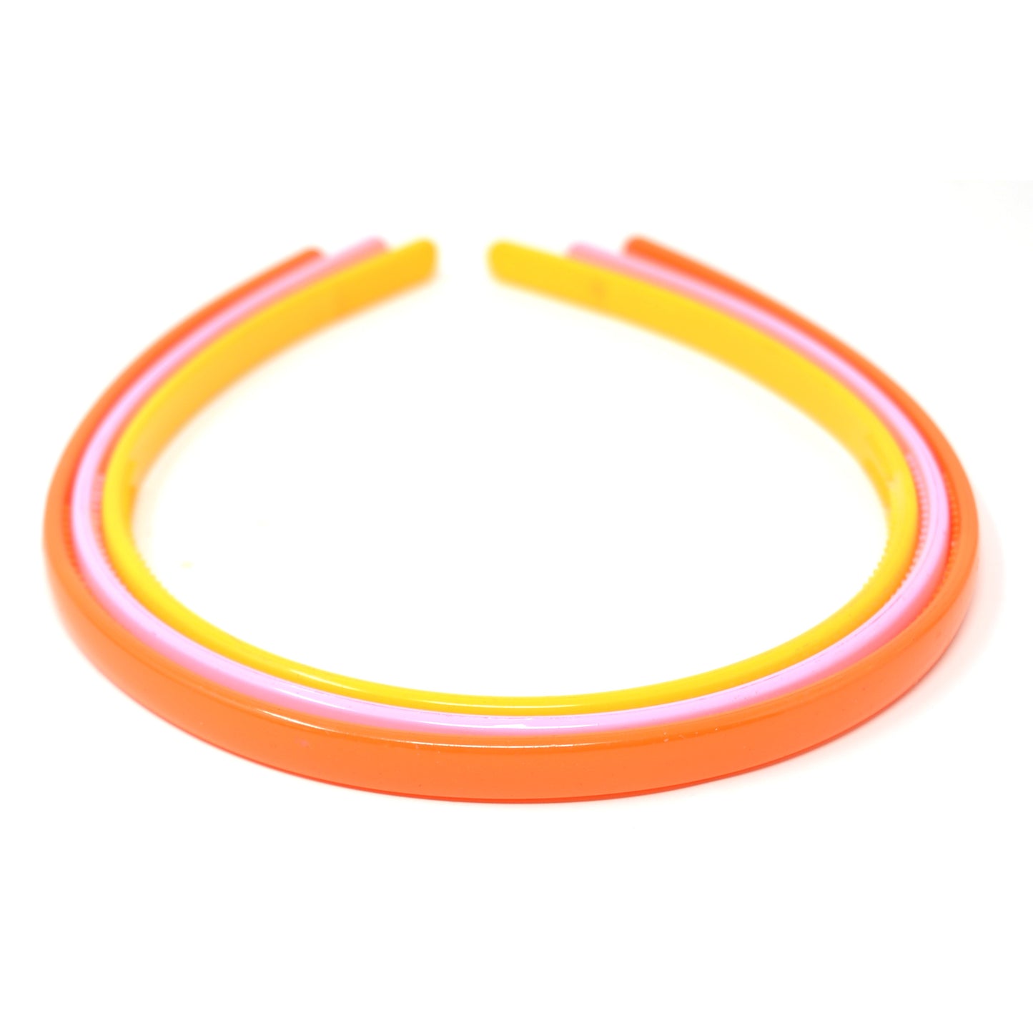 Set of Three Premium Sleek Plastic Hairbands for Girls and Women (006)