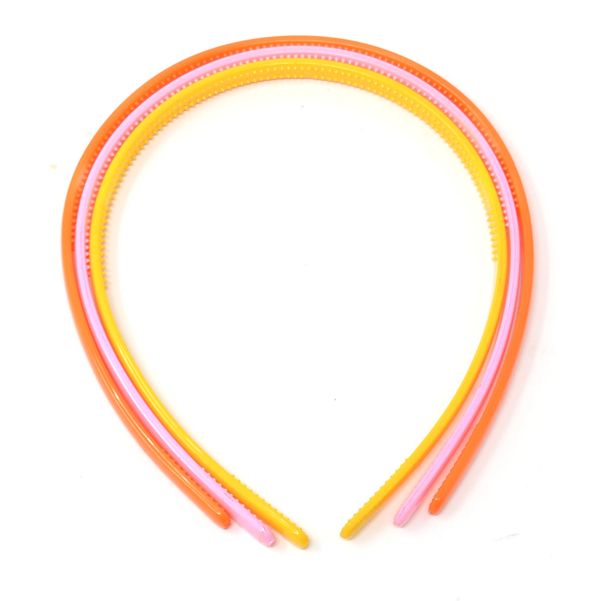 Set of Three Premium Sleek Plastic Hairbands for Girls and Women (006)