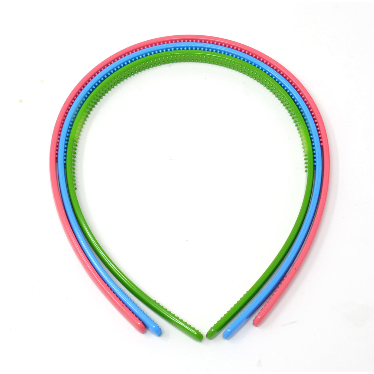Set of Three Premium Sleek Plastic Hairbands for Girls and Women (007)
