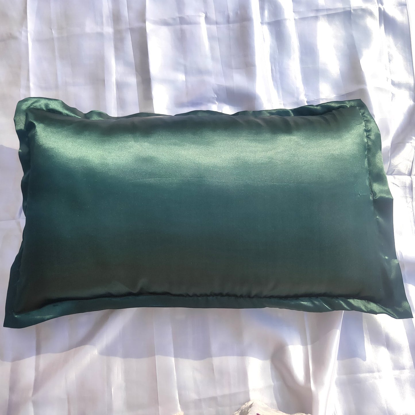 Anokhi Ada Silk Satin Pillow Cover for Hair and Skin | Pack of 1 Pillow Cover