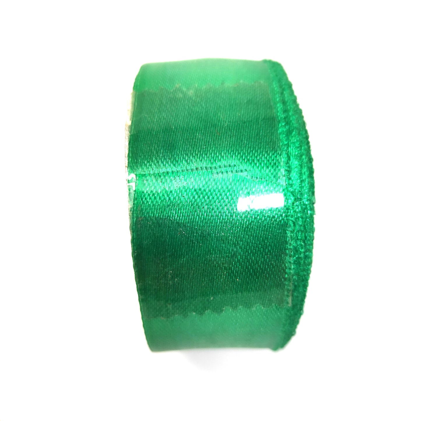 25mm (1 inch) Green Satin Ribbon (003)