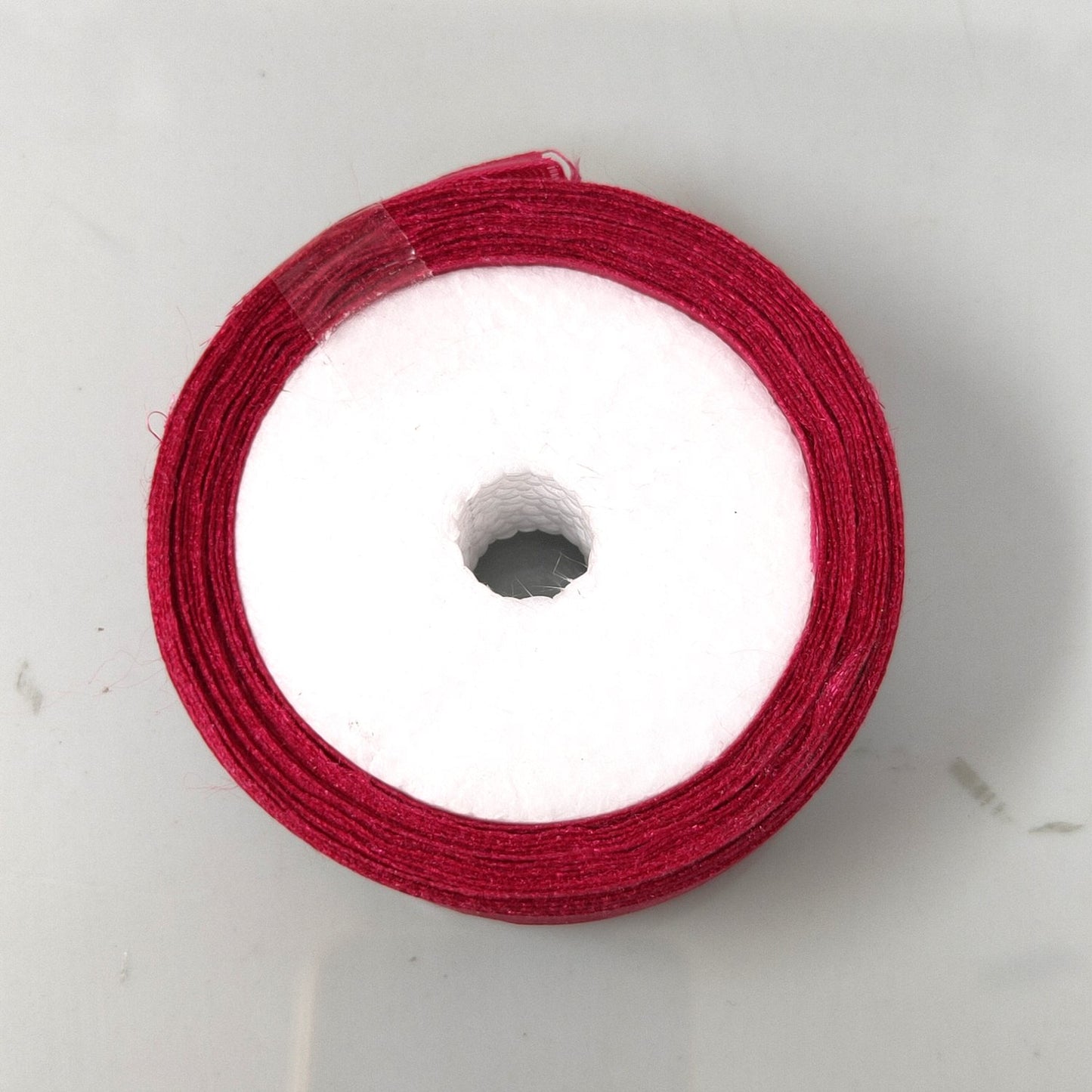 25mm (1 inch) Dark Pink Satin Ribbon (005-b)