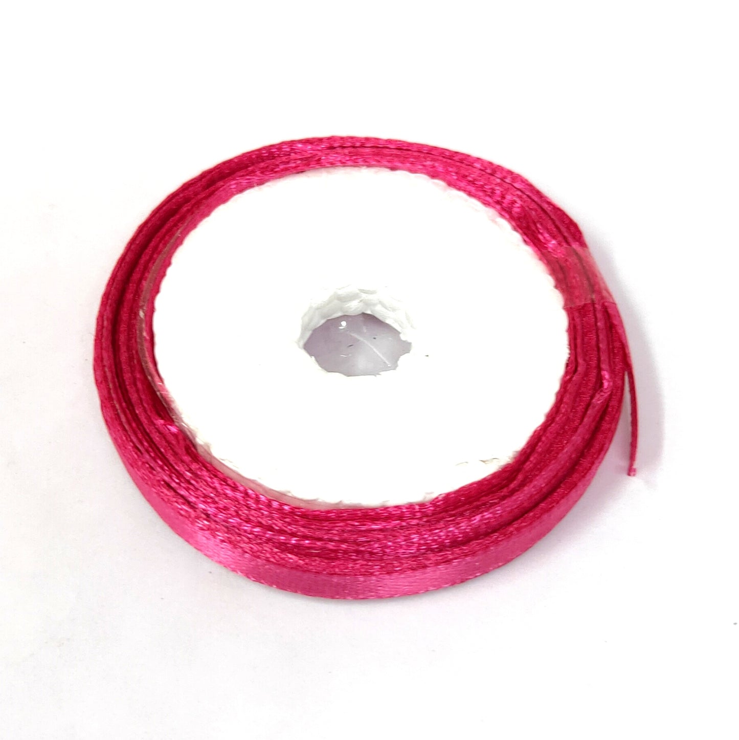 6.5mm (Quarter Inch) Maroon Satin Ribbon (006)