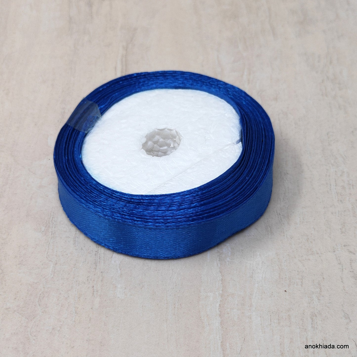 1/2 Inch (12.5 mm) Navy Blue Satin Ribbon (034)