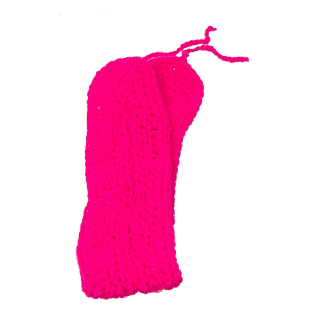 Anokhi Ada Pink Handmade Knitting Woolen Headband for Girls (YA-14) - Anokhiada.com