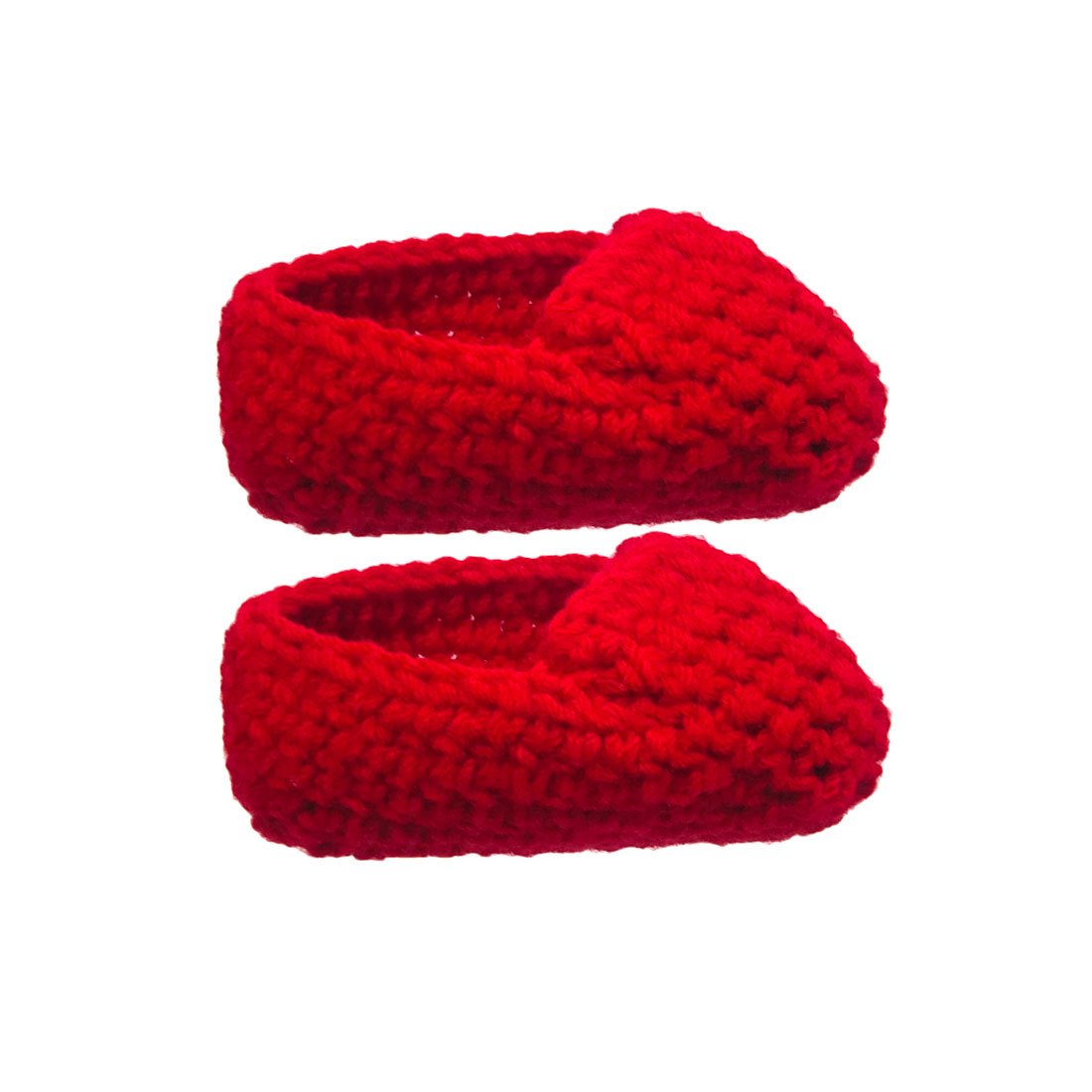 Anokhi Ada Marron Handmade Knitting Woolen Baby Booties (YA-10) - Anokhiada.com