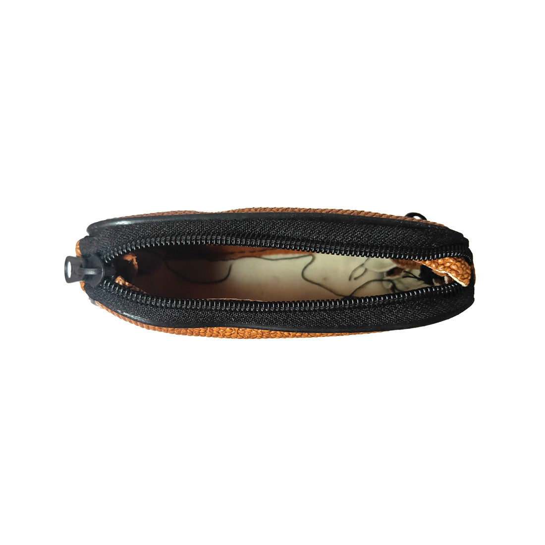 Anokhi Ada Light Brown Faux Leather Handy Purse/ Pouch/ Wallet for Girls (YB-07)