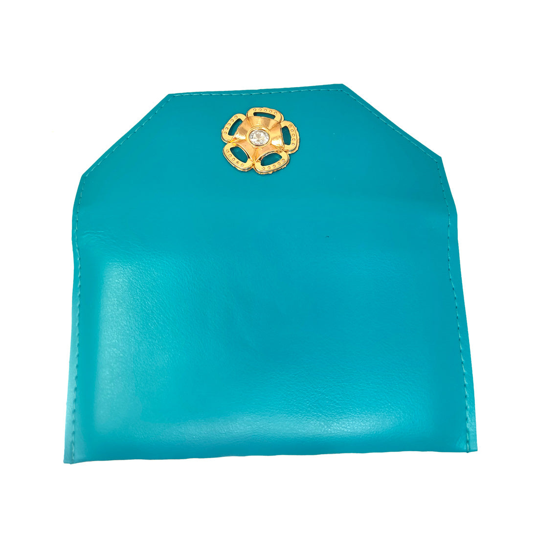 Anokhi Ada Blue PU Leather Handy Purse/ Pouch/ Wallet for Girls (YB-11)