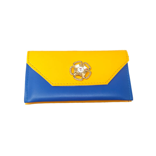 Anokhi Ada Yellow PU Leather Handy Purse/ Pouch/ Wallet for Girls (YB-13)