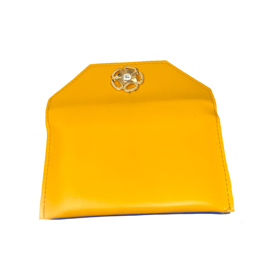Anokhi Ada Yellow PU Leather Handy Purse/ Pouch/ Wallet for Girls (YB-13)