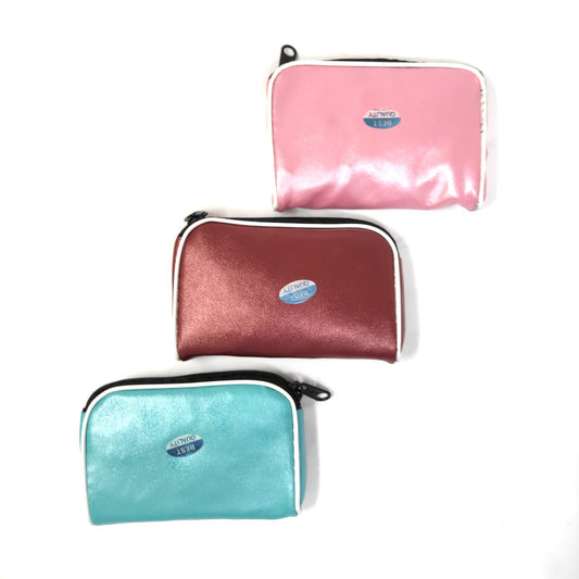 Anokhi Ada Small Faux Leather Handy Purse/ Pouch/ Wallet for Girls and Women (Pack of 3 Assorted Colour,YB-30)