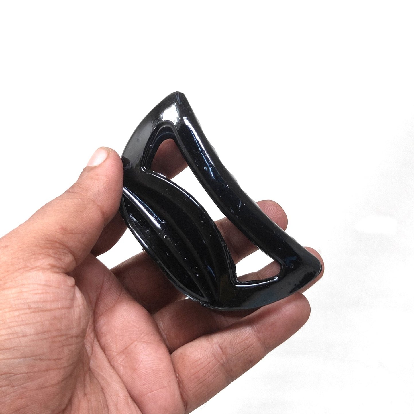 Anokhi Ada Large Plastic Hair Claw for Girls and Women (Black,,ZA-13)