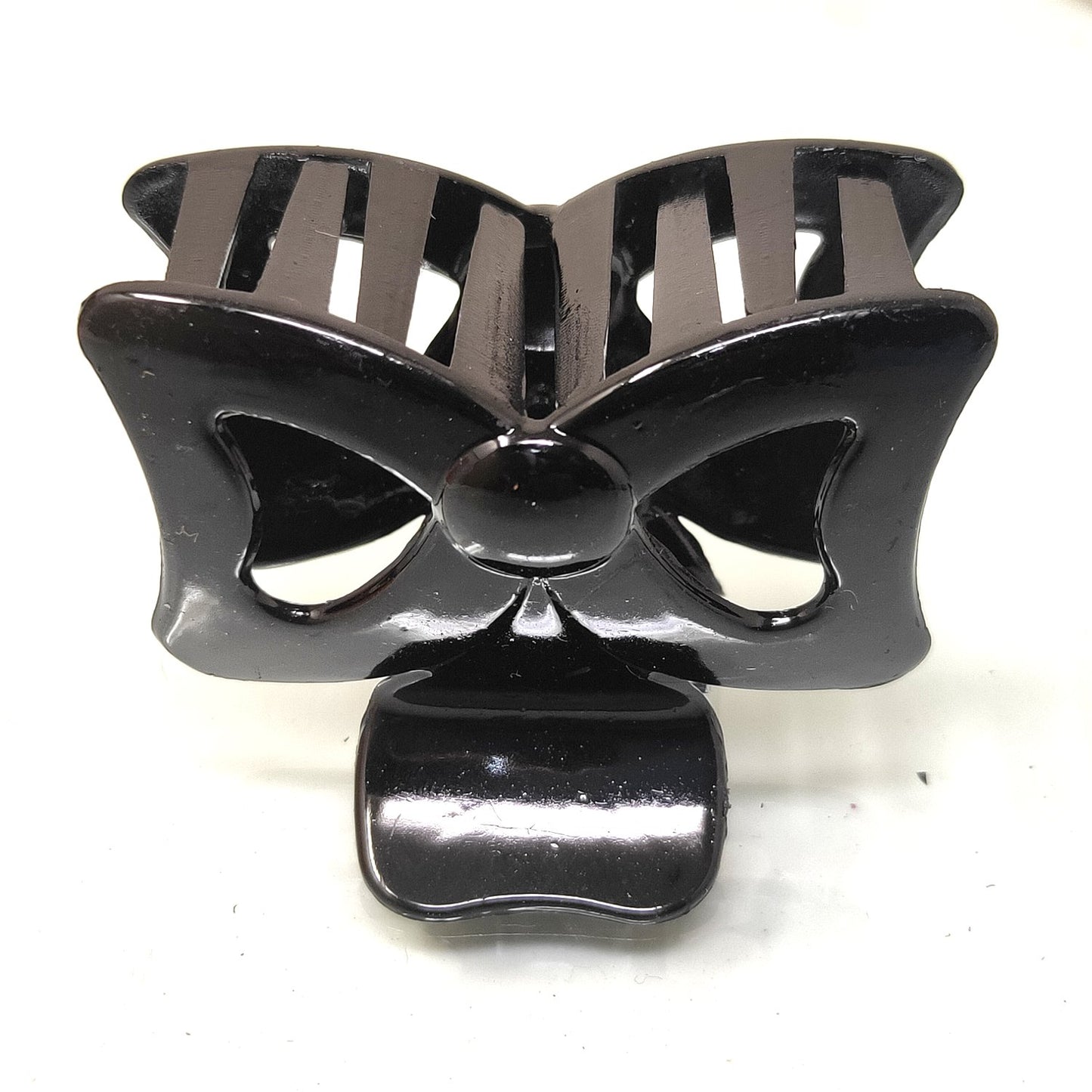 Anokhi Ada Plastic Hair Claw for Girls and Women (Black,ZA-16-a)