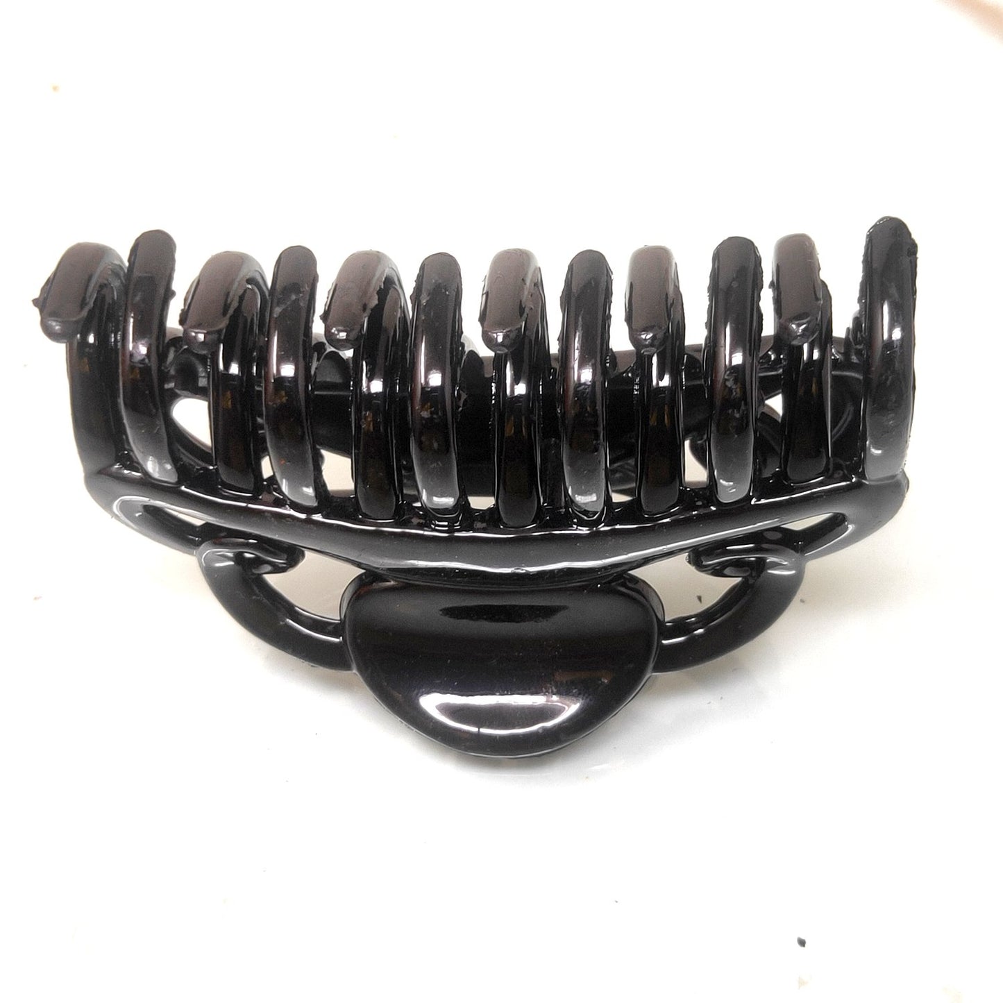 Anokhi Ada Large Plastic Hair Clutcher for Girls and Women (Black, ZA-21)