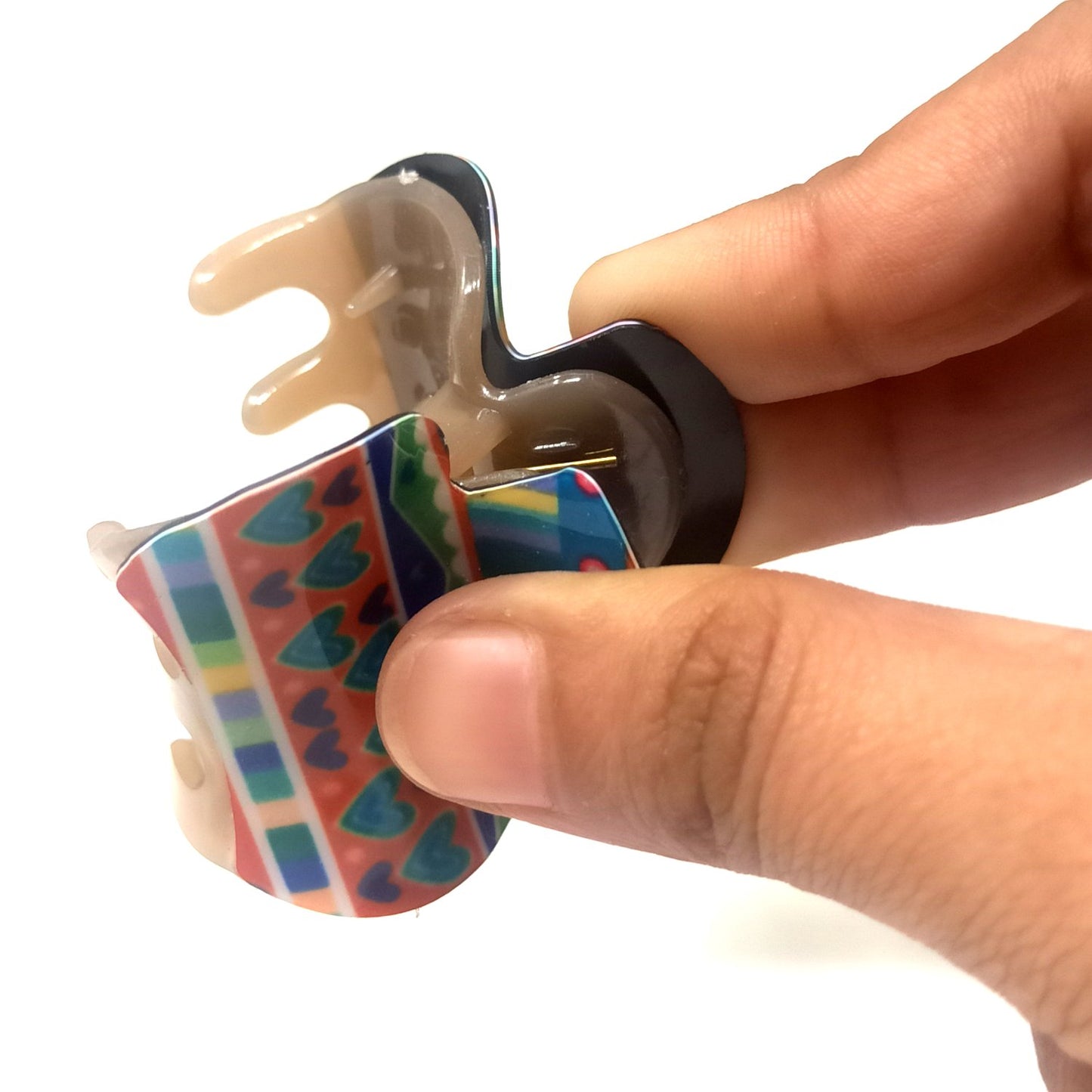 Anokhi Ada Premium Small Plastic Hair Clutcher for Girls and Women ( ZA-34A)