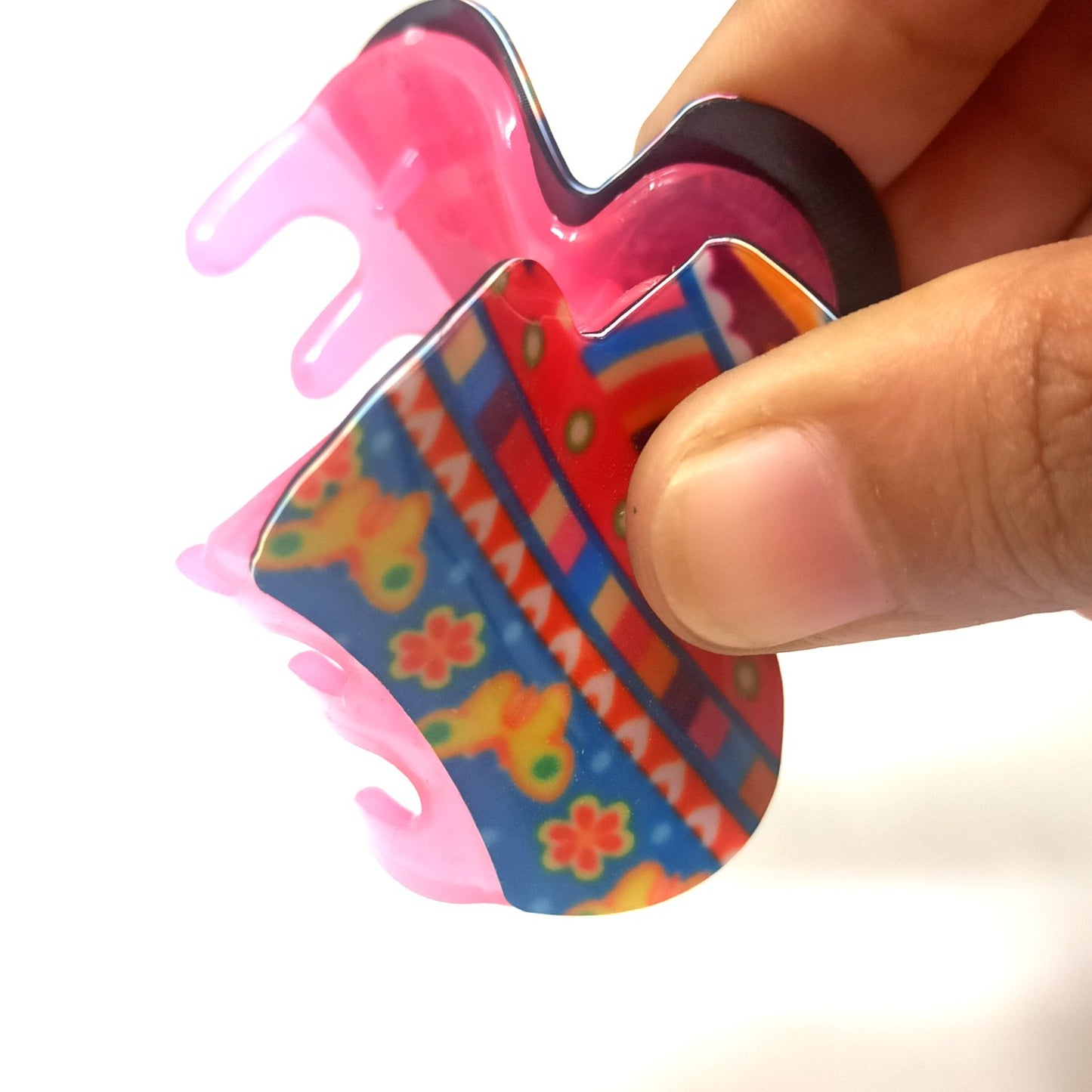 Anokhi Ada Premium Small Plastic Hair Clutcher for Girls and Women ( ZA-34E)