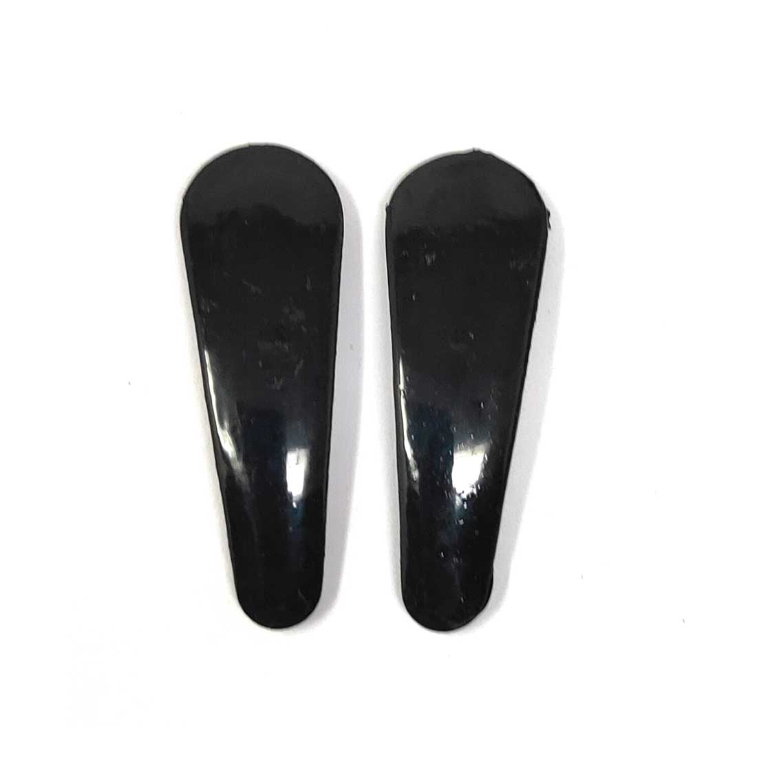 Anokhi Ada Black Plastic on Metal Tik-Tak Hair Clips for Girls and Women-(ZB-05, Set of 12 Tik-Tak Hair Clips)