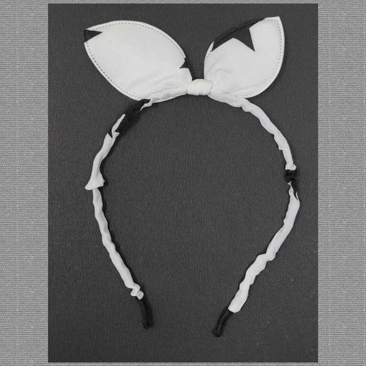 Anokhi Ada Bunny Ear Multi -Colour Fabric on Metal Hairband/Headband for Girls and Women-(ZC-02)