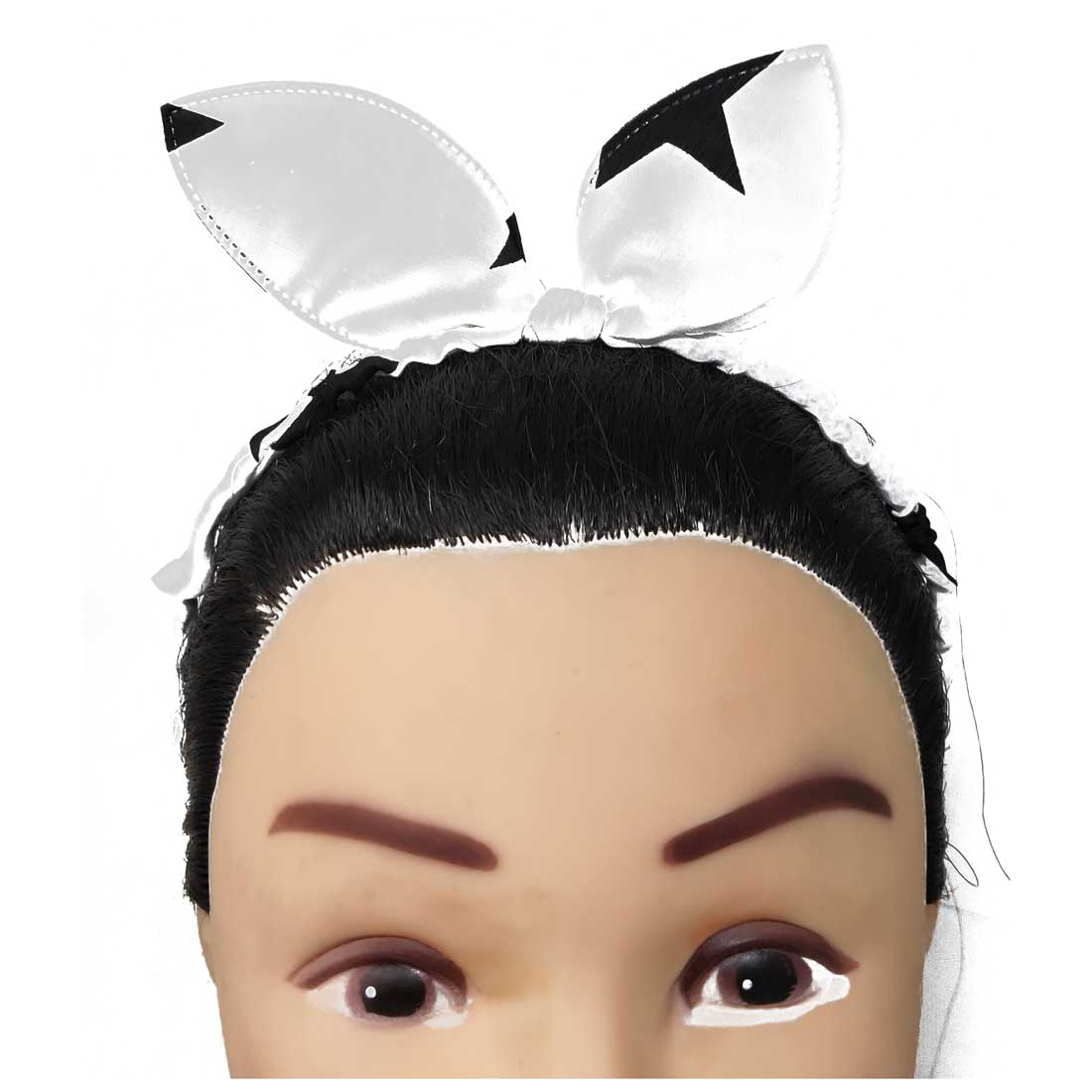 Anokhi Ada Bunny Ear Multi -Colour Fabric on Metal Hairband/Headband for Girls and Women-(ZC-02)