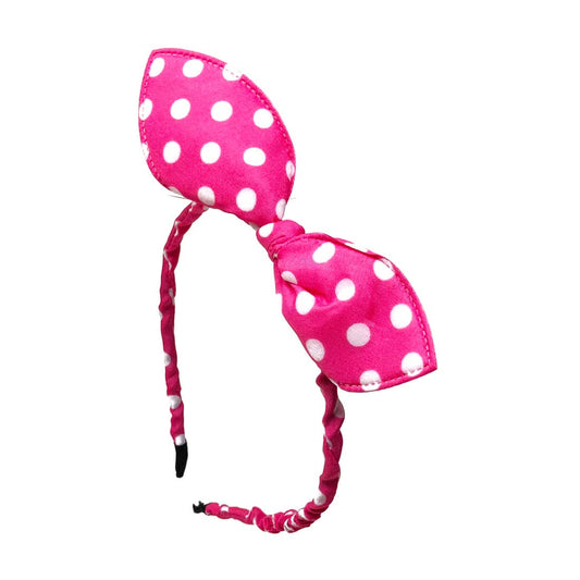 Anokhi Ada Bunny Ear Multi -Colour Fabric on Metal Hairband/Headband for Girls and Women-(ZC-03)