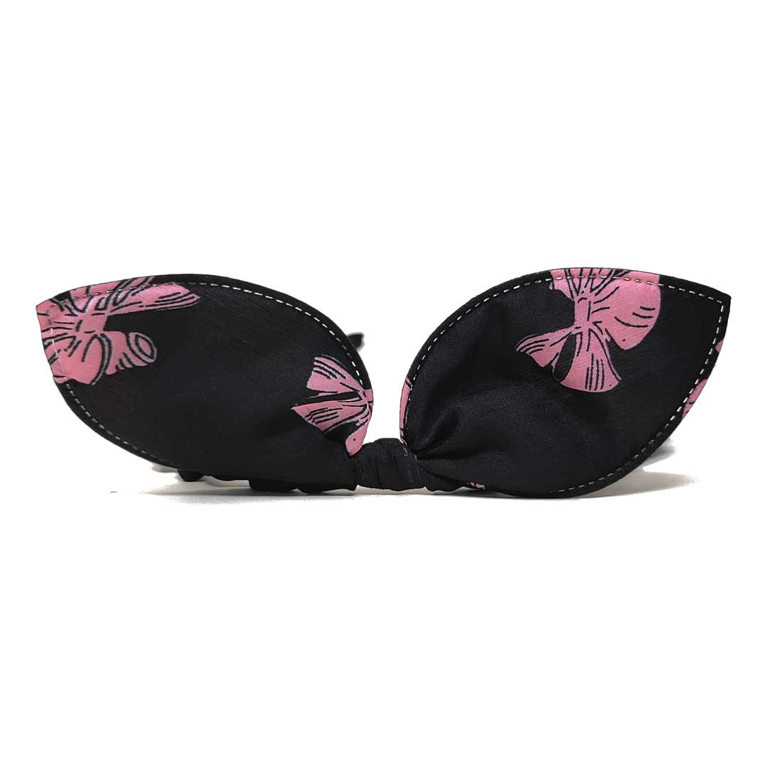 Anokhi Ada Bunny Ear Multi -Colour Fabric on Metal Hairband/Headband for Girls and Women-(ZC-07)