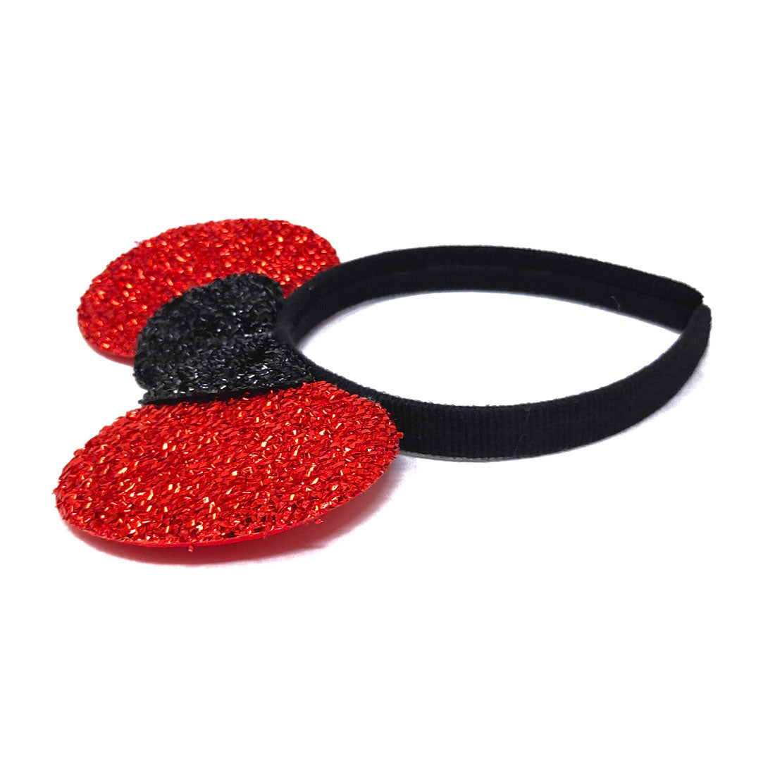 Anokhi Ada Velvet on Plastic Trendy Hairband/Headband for Baby Girls and Girls (Red)-ZC-15