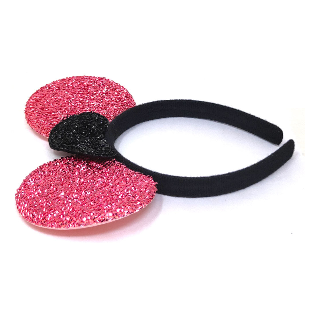 Anokhi Ada Velvet on Plastic Trendy Hairband/Headband for Baby Girls and Girls (Baby Pink)-ZC-18