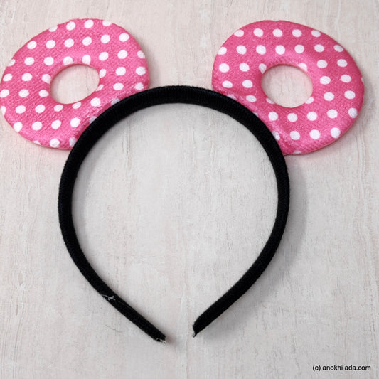 Anokhi Ada Velvet Cute Plastic Hairband/Headband for Baby Girls and Girls (ZC-36)