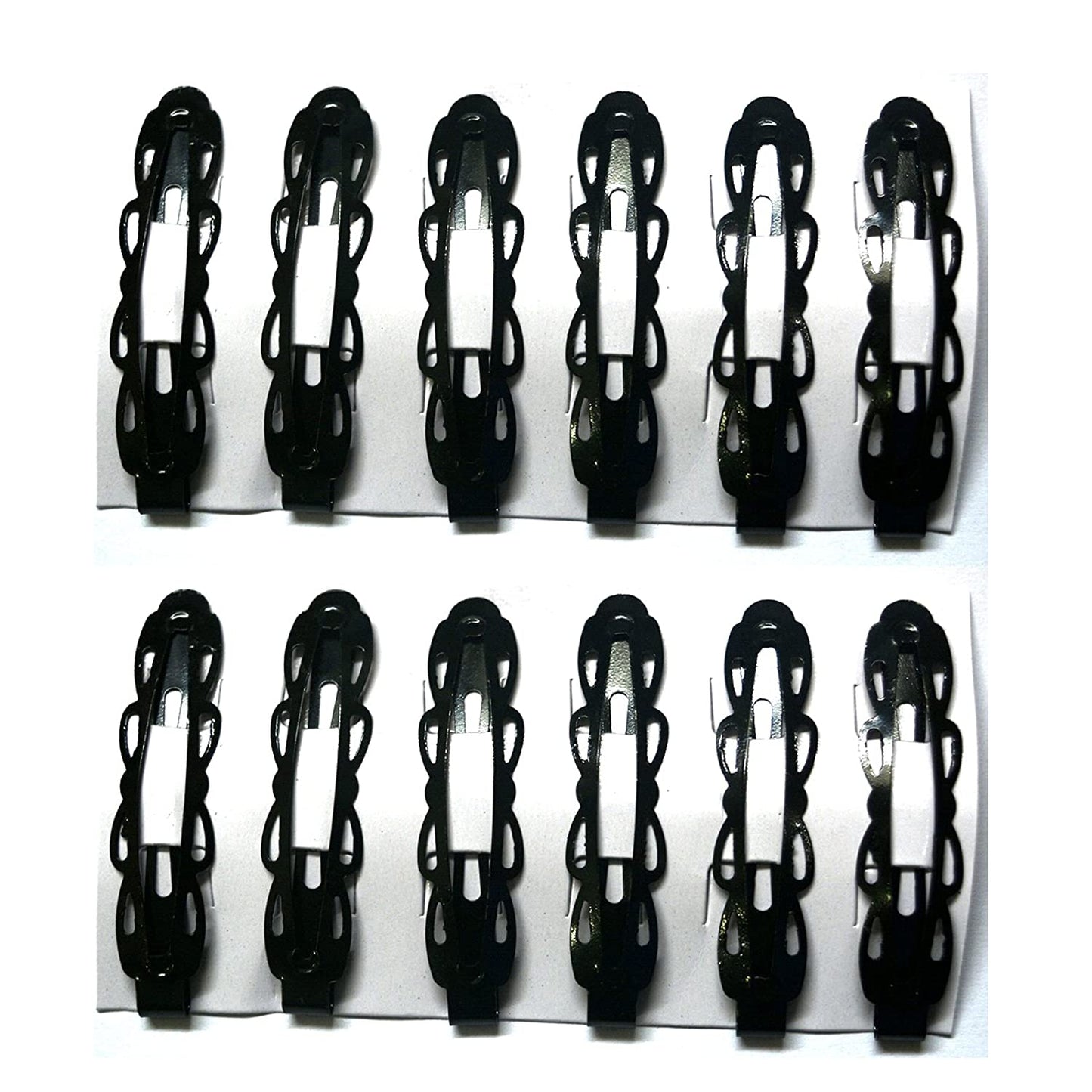 Anokhi ADA Combo Black Sleek Designer Metallic Combo Tic Tac Clips-( ZD-02 )