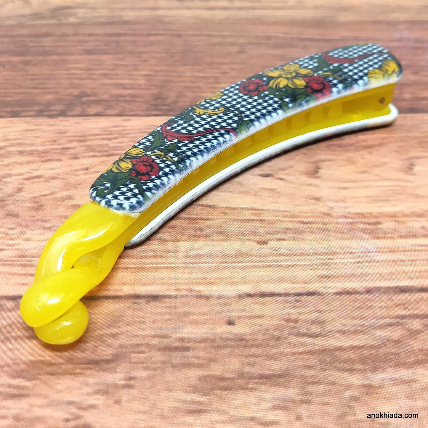 Premium Banana Hair Clip for Girls & Woman (Honey) - ZF-15