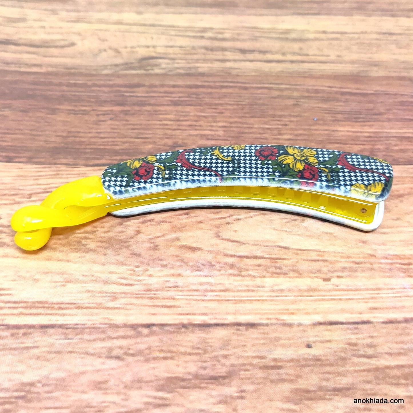 Premium Banana Hair Clip for Girls & Woman (Honey) - ZF-15