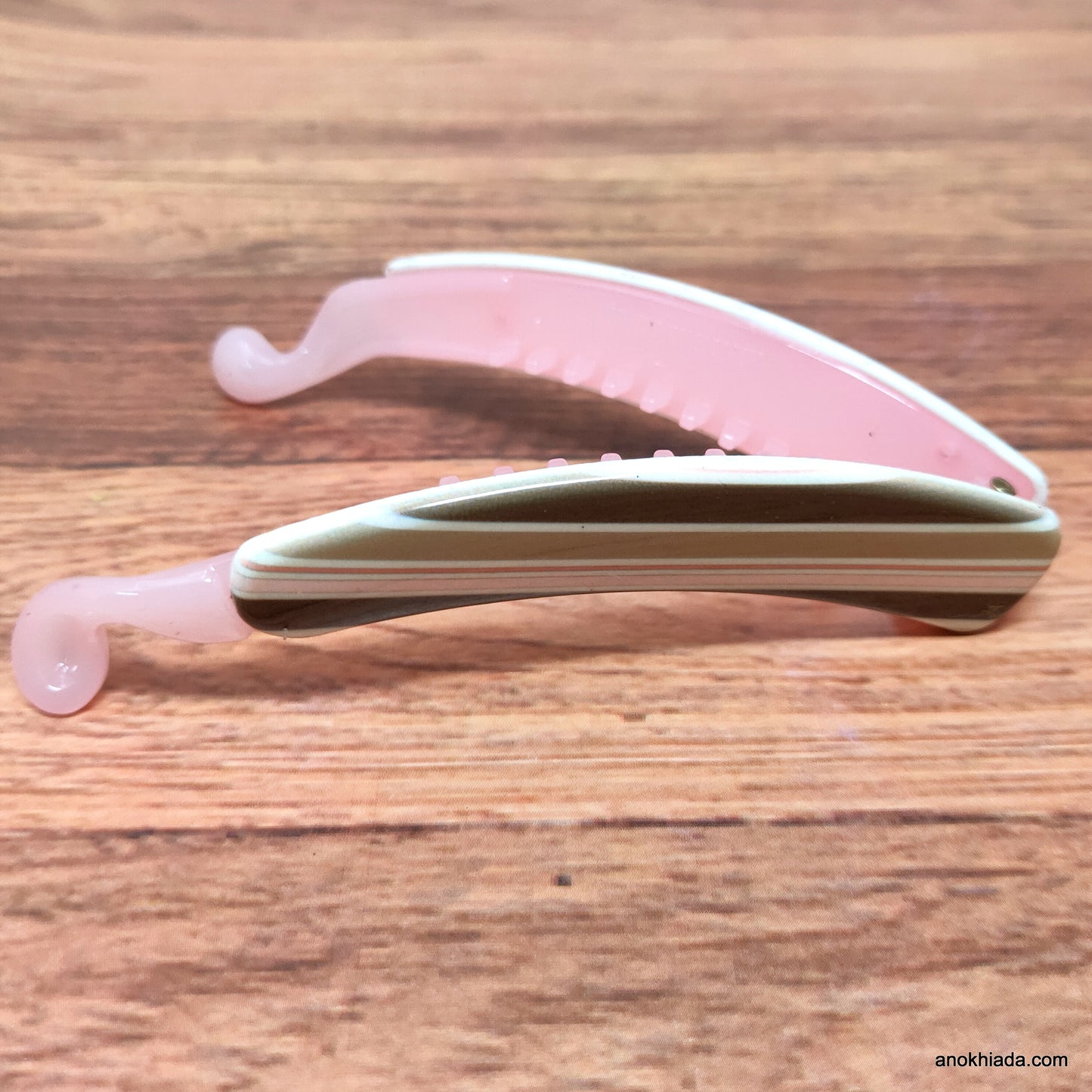 Premium Banana Hair Clip for Girls & Woman (Honey) - ZF-20