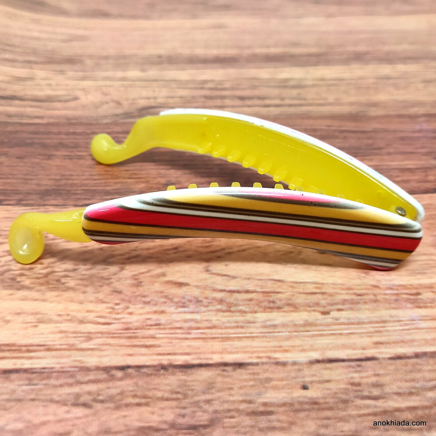 Premium Banana Hair Clip for Girls & Woman (Honey) - ZF-27