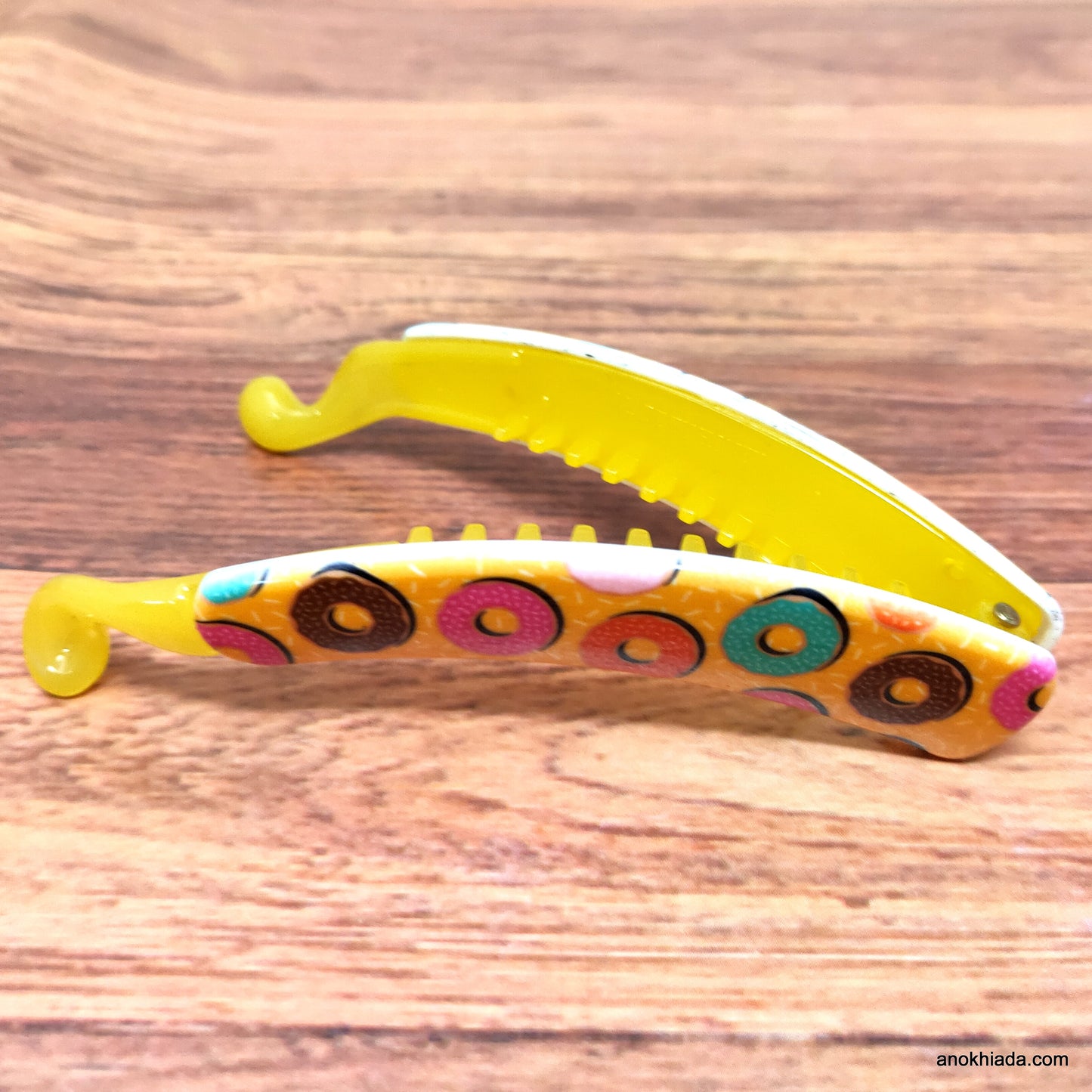 Premium Banana Hair Clip for Girls & Woman (Honey) - ZF-37