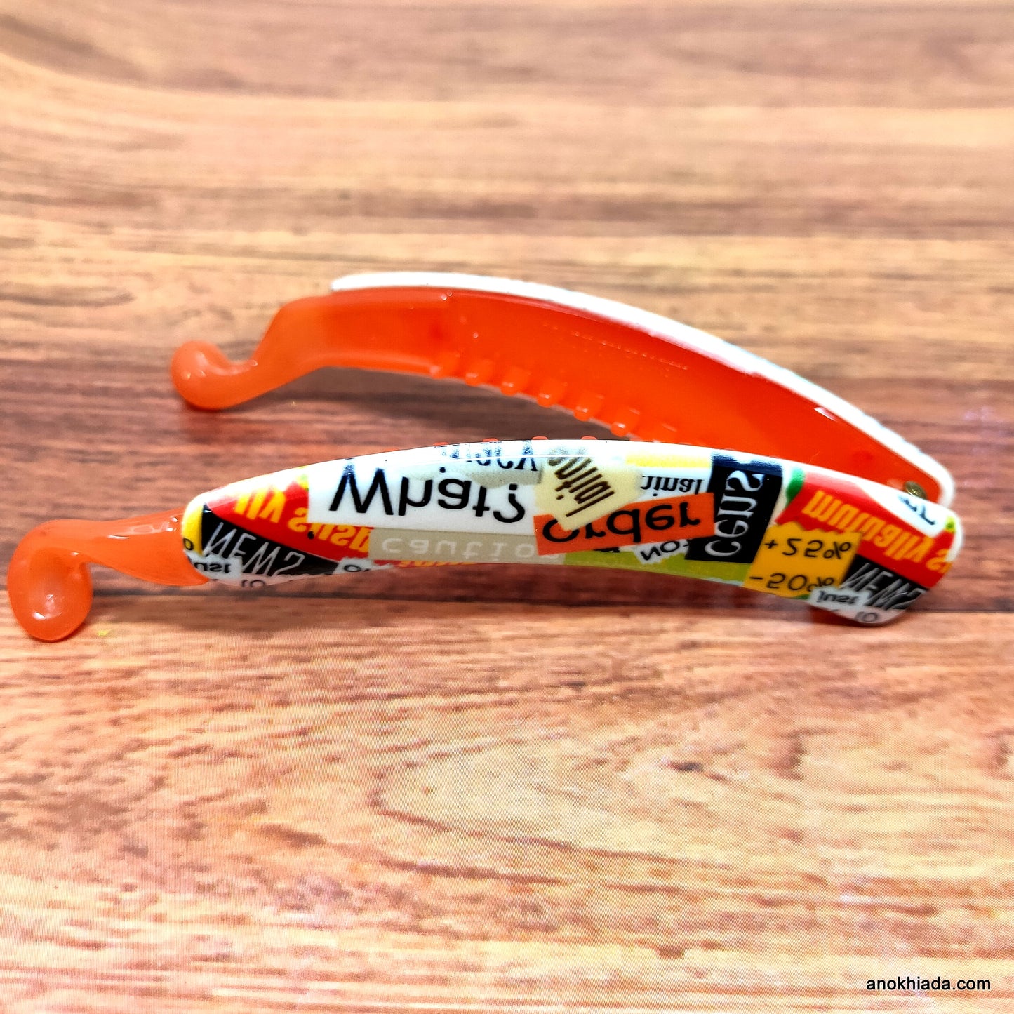 Premium Banana Hair Clip for Girls & Woman (Honey) - ZF-40