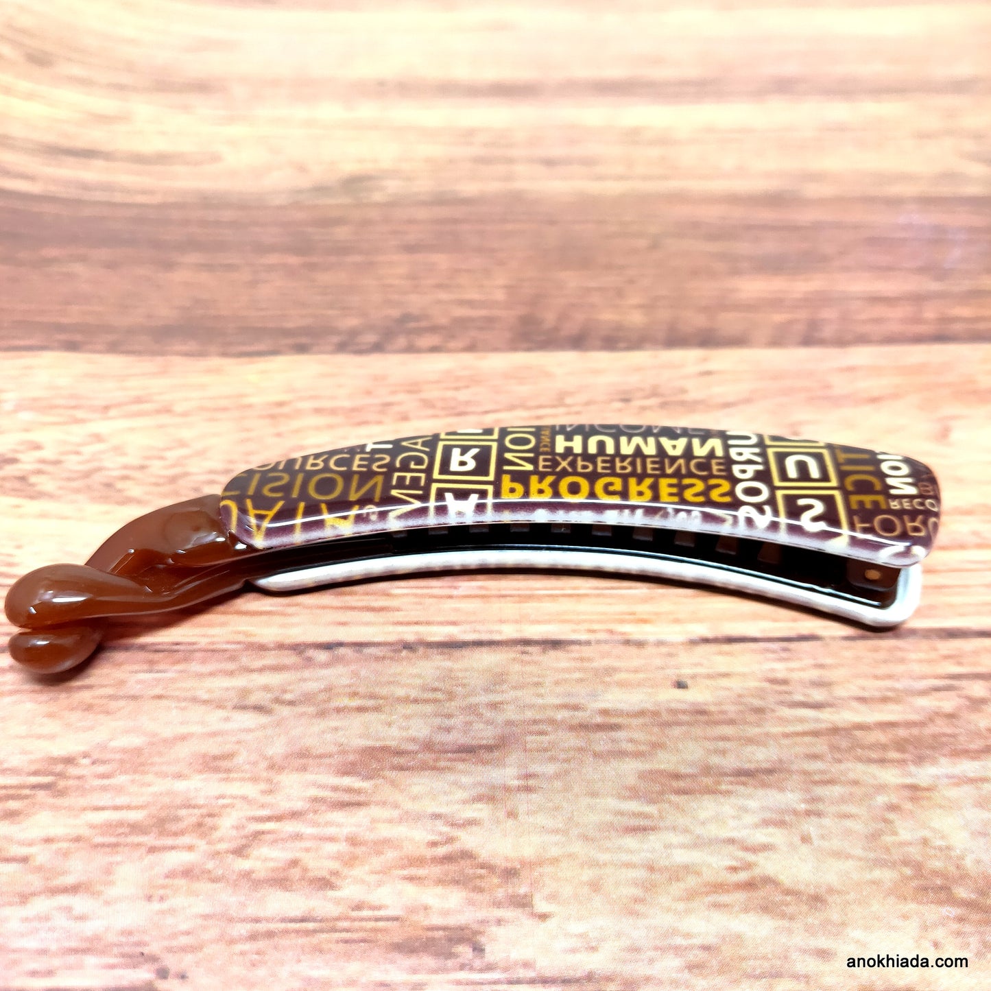Premium Banana Hair Clip for Girls & Woman (Honey) - ZF-43