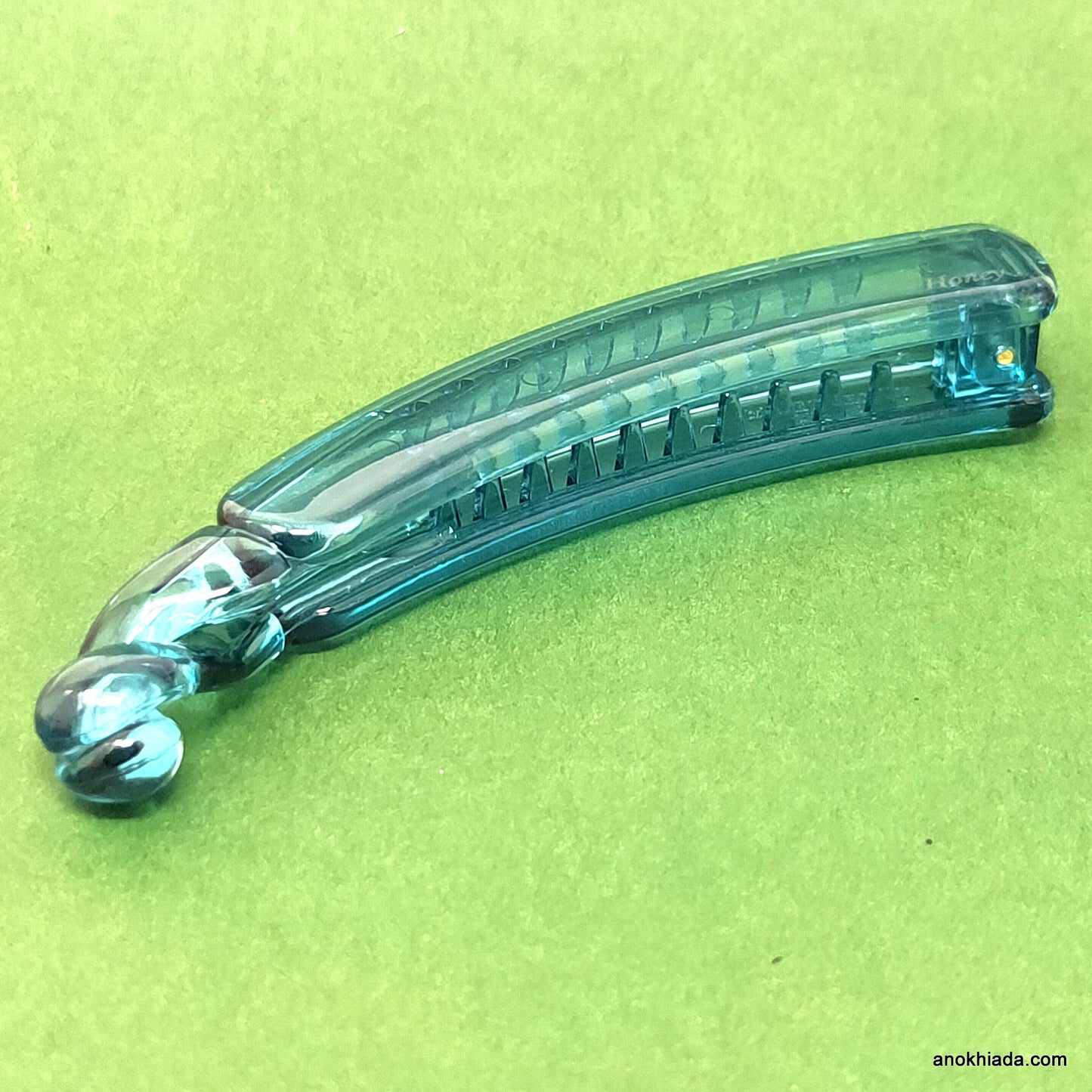 Premium Translucent Banana Hair Clip for Girls & Woman (Honey) - ZF-62